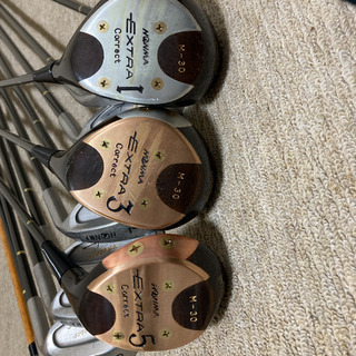 本間製ゴルフセットの画像