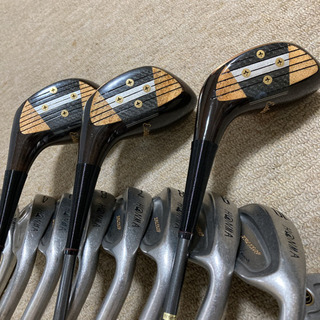 本間製ゴルフセットの画像
