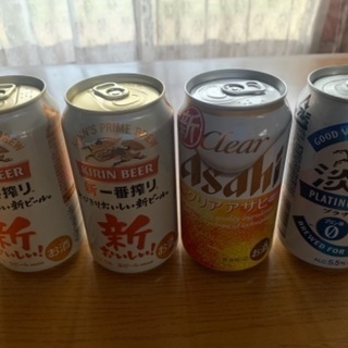 ビール5本の画像