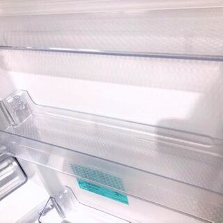 冷蔵庫 Haier JR-NF218B 2018年製 218L ホワイト 2ドア 区っ切り棚冷凍