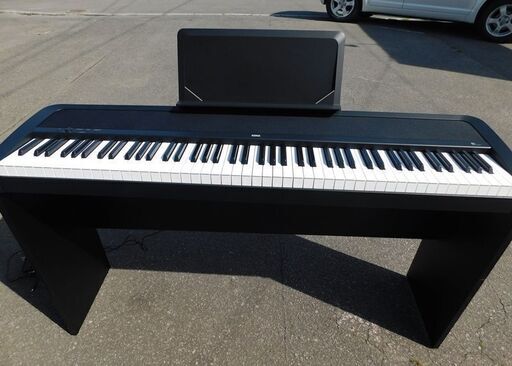 極美品 KORG コルグ DIGITAL PIANO B1 電子ピアノ 2017年製 別売りスタンド STB1付き デジタルピアノ