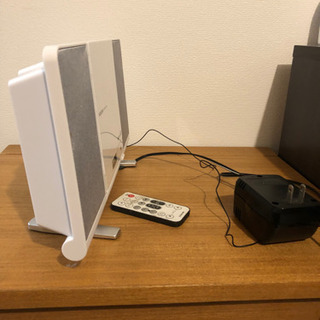 薄型CDプレーヤー　ラジオ機能・リモコン付きの画像