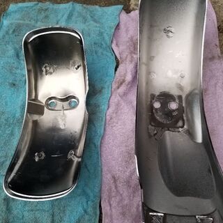 モンキーZ50J　メッキ風フェンダーセットの画像