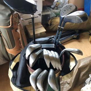 値下げしました。ゴルフバッグクラブセット