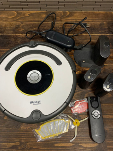 iRobot ルンバ622 ホワイト（ジャンク）付属品付き