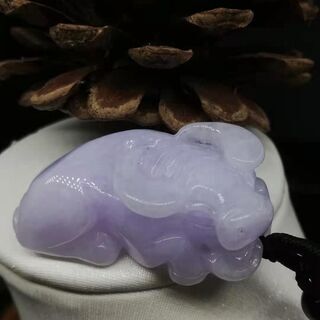 半額セール ミャンマー産 天然本翡翠 ペンダント ネックレス ラ...