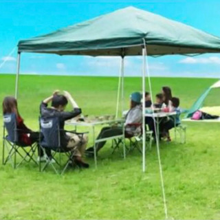 タープテント3m×3mグリーン