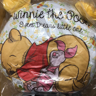 くまのプーさん 両面クッションぬいぐるみ　ディズニーの画像