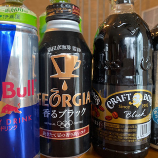 飲み物セット　コーヒー　お茶　エナジードリンクの画像