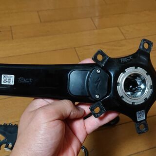 値下げしました。S-WORKS Power Cranks パワーメーター　172.5ｍｍ　PCD110　使用少の画像