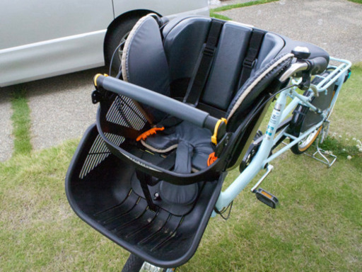 【交渉中の為取り置き中】親子乗り自転車　2019年購入！らくらくハンドルシステム付き！！