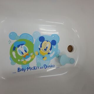 G4476　ベビーバス　アイリスショーワ　内容量32L　ミッキー　ベビー　赤ちゃん　送料A　札幌　プラクラ南9条店　カード決済可能の画像