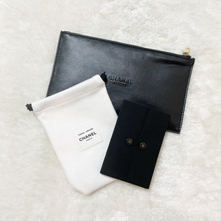 CHANEL 顧客限定　ノベルティセット　ポーチ　巾着　メモ帳