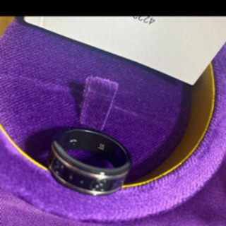 早い者勝ち！！アイコンペアリング　ホワイト　ブラック新品の画像