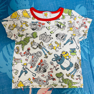 トイストーリー総柄Tシャツ　100cm