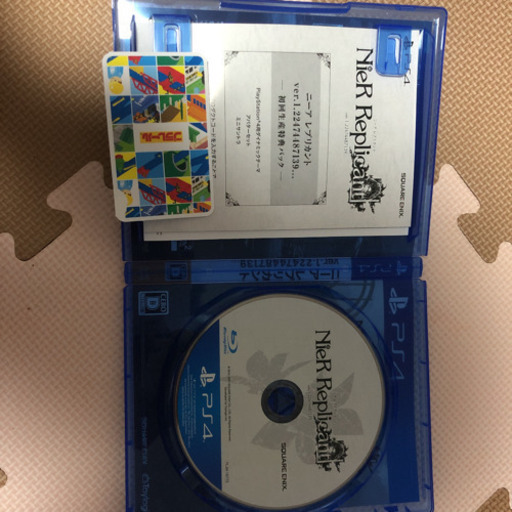 ニーアレプリカント　PS4 コード未使用