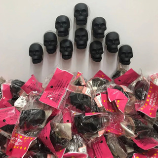 新品未開封 歯ブラシホルダー ドクロ アート 景品 参加賞 歯ブラシ ホルダー 歯ブラシ立ての画像