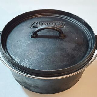 【最終値下げ】コールマンのダッチオーブン（12インチ）の画像