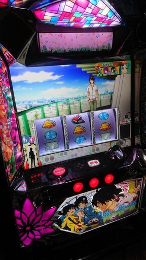 直接引き取り限定　スロ　実機　偽物語　オプション多数　（配信+超詳細データ取）