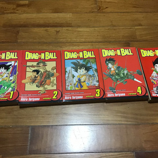 英語版のドラゴンボール　漫画【25日取引き予定】の画像