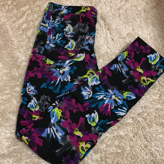 LOWRYS FARM  柄　スキニー　レギンス