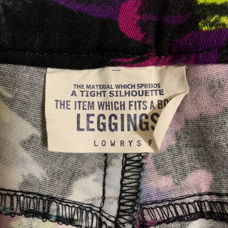 LOWRYS FARM  柄　スキニー　レギンスの画像