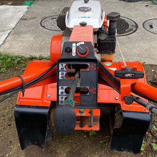 クボタ テーラー TG750 実働 セット売り 乗用 麦ふみ ローラー