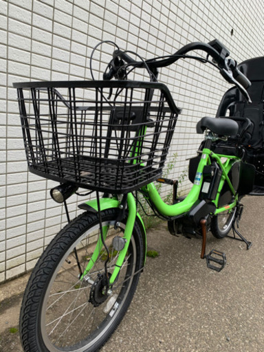 受け渡し決まりましたYAMAHA PAS babby 2015年　キウイグリーン　新基準　電動アシスト自転車