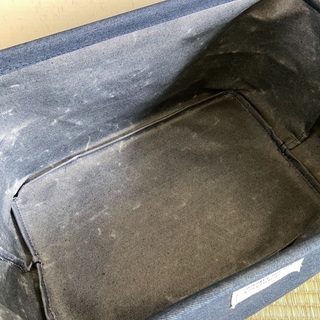 【中古】収納ボックス デニム スリコ の画像
