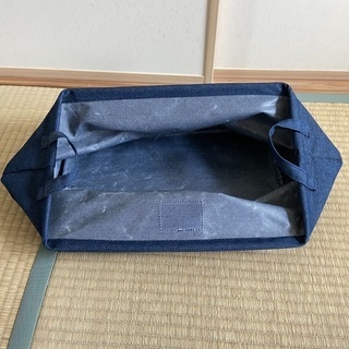 【中古】収納ボックス デニム スリコ の画像
