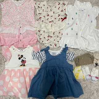 新生児〜生後3ヶ月位まで女の子ベビー服