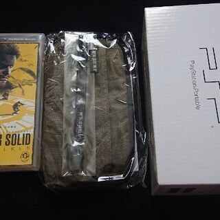 限定版 PSPメタルギアソリッド 美品の画像