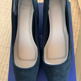 黒　パンプス26センチ