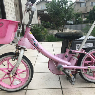 幼児用自転車　ミニーマウス