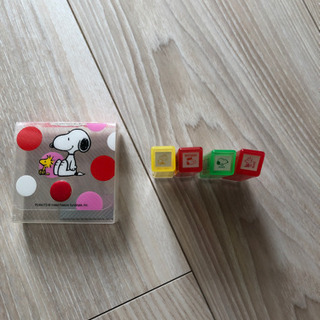 SNOOPY スタンプセット　4本