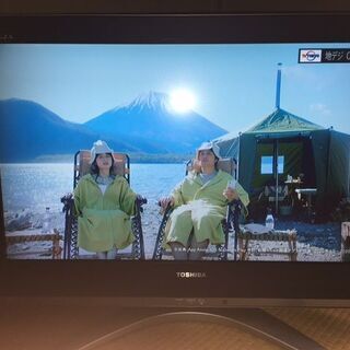 TOSHIBA　REGZA　32型液晶テレビの画像