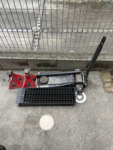 フロアジャッキ　馬　スロープ