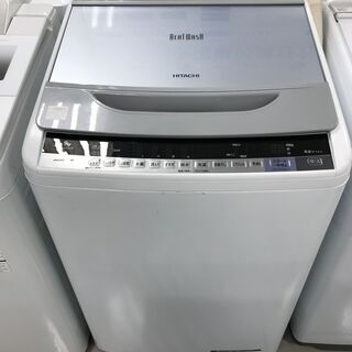 6か月間動作保証付き　HITACHI　全自動洗濯機　9.0kg　2016年製【トレファク南柏店】