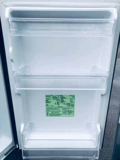 ①✨2019年製✨838番アイリスオーヤマ✨ノンフロン冷凍冷蔵庫✨NRSD-16A-B‼️