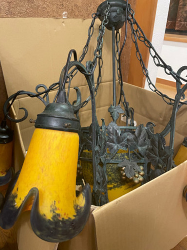 最終値下げ　アンティークシャンデリArt De France   アート　デ　フランス