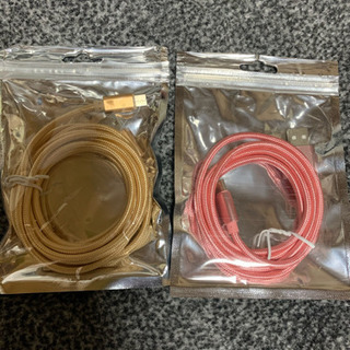 スマホケーブル タイプＣ 1m2mセット