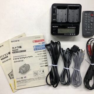 SONY　ソニー　デジタルビデオカメラ ハンディカム　DCR-SR100　中古品　ダビング用　HDDの画像