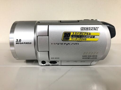 SONY　ソニー　デジタルビデオカメラ ハンディカム　DCR-SR100　中古品　ダビング用　HDD