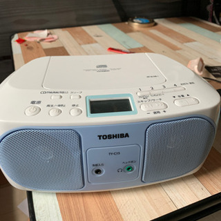 取り引き決まり。無料！TOSHIBAのCDプレーヤー