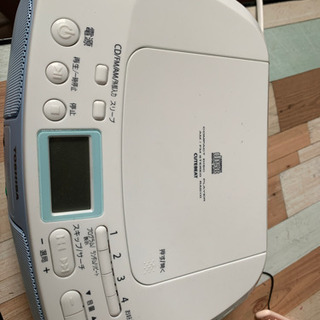 取り引き決まり。無料！TOSHIBAのCDプレーヤーの画像