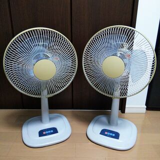 National扇風機F-C301L30cmリビング扇2台 (ぱぱ) 尼崎の季節、空調家電