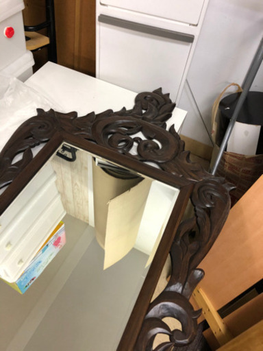 アンティーク 壁に ウォールミラー 鏡 しげん屋