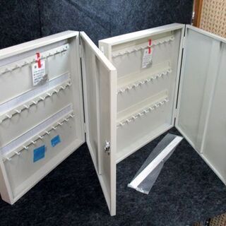 杉田エース キーボックス 2個セット 壁掛け可 30本掛 シリンダー錠 オフィス 防犯 鍵/カギ 業務用 キーラック SUGITA ACE 札幌市 中央区の画像
