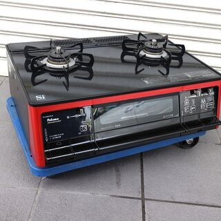 広島市内配達無料　PA-92WCR-R　17年式　LPガス　パロマ　ガラストップ　ガステーブル　コンロ　美品　グランドシェフ　GRAND CHEF Siセンサー　家庭用　MA22 