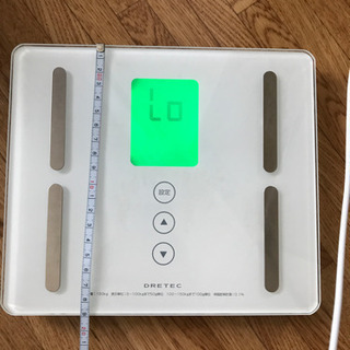 体重計　体脂肪計　薄型コンパクト　動作確認済み　